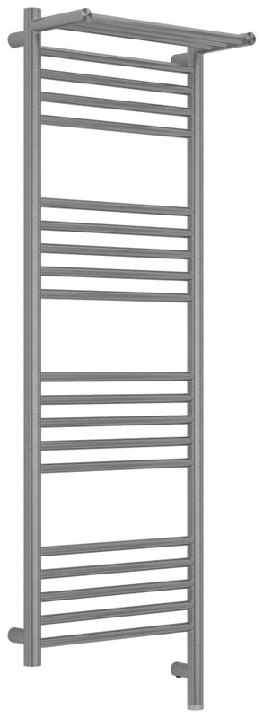 Полотенцесушитель электрический Сунержа Богема 3.1 071-6007-1240 130x45 см, подключение справа, сатин, лесенка, с полкой
