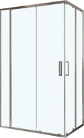 Душевой уголок BelBagno Luce AH-21-100/80-C-Cr профиль хром, стекло прозрачное