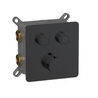 Смеситель для душа AQUAme с термостатом встраиваемый AQM8811MB