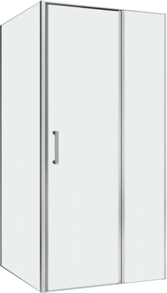 Душевой уголок Abber Sonnenstrand AG04120MS-S80M 80x120, профиль хром, стекло матовое