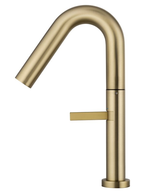 Смеситель для раковины Wonzon & Woghand WW-6068-BG брашированное золото