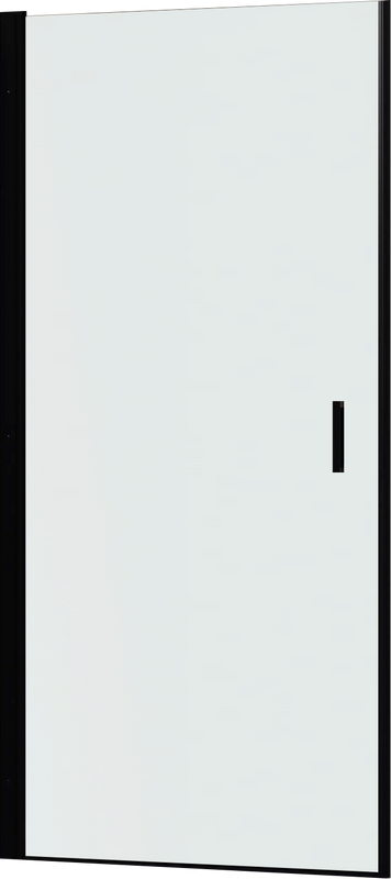 Душевая дверь в нишу RGW Leipzig LE-003-B 600х1950 профиль черный, стекло матовое