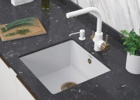 Мойка кухонная Paulmark Brilon PM104546-WH белый