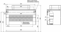 Мебель для ванной комнаты Allen Brau Infinity 100 подвесная, белый матовый, столешница графит структ