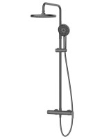 Душевая стойка Agger Sweet A2791255 оружейная сталь матовая