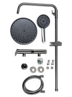 Душевая стойка Agger Sweet A2791255 оружейная сталь матовая