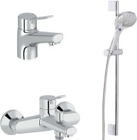 Комплект для ванной Jacob Delafon Eo E24158RU-CP + E24160RU-CP + E32907-CP Комплект для ванной Jacob Delafon Eo E24158RU-CP + E24160RU-CP + E32907-CP