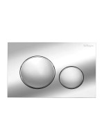 Кнопка смыва для унитаза BelBagno BB-17C-CRM пластик, цвет хром