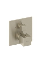 Термостатический смеситель встраиваемый Kludi Decus 54885N575 С ВНУТРЕННЕЙ ЧАСТЬЮ, брашированный никель