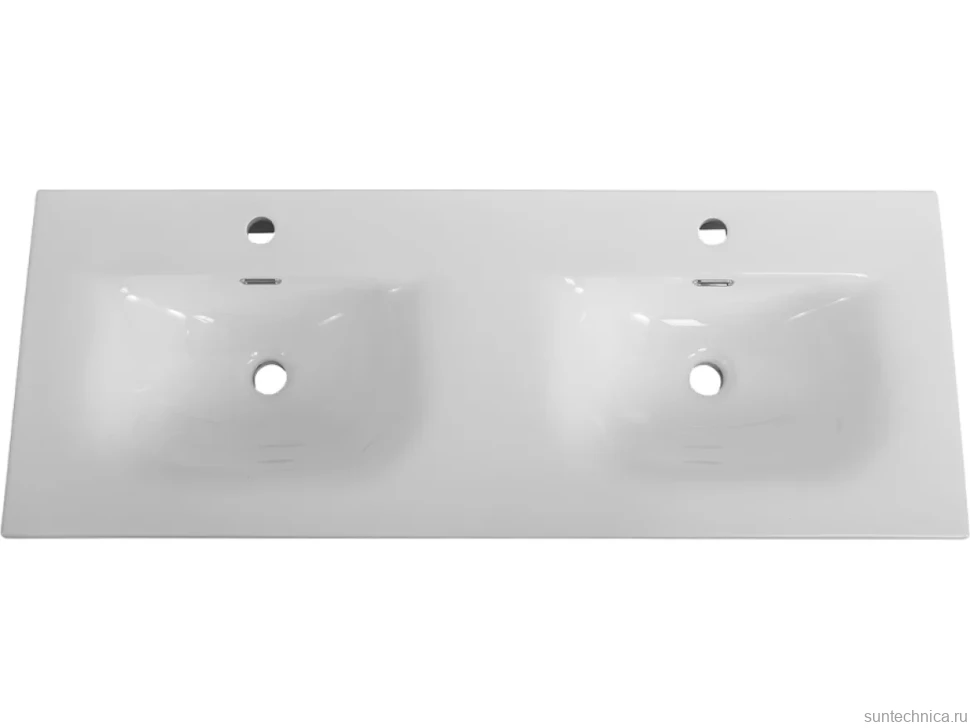 Тумба с раковиной BelBagno Uno 120 подвесная, 4 ящика, матовая бежевая