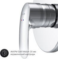 Встраиваемый смеситель для душа и ванны AM.PM Like F8075000