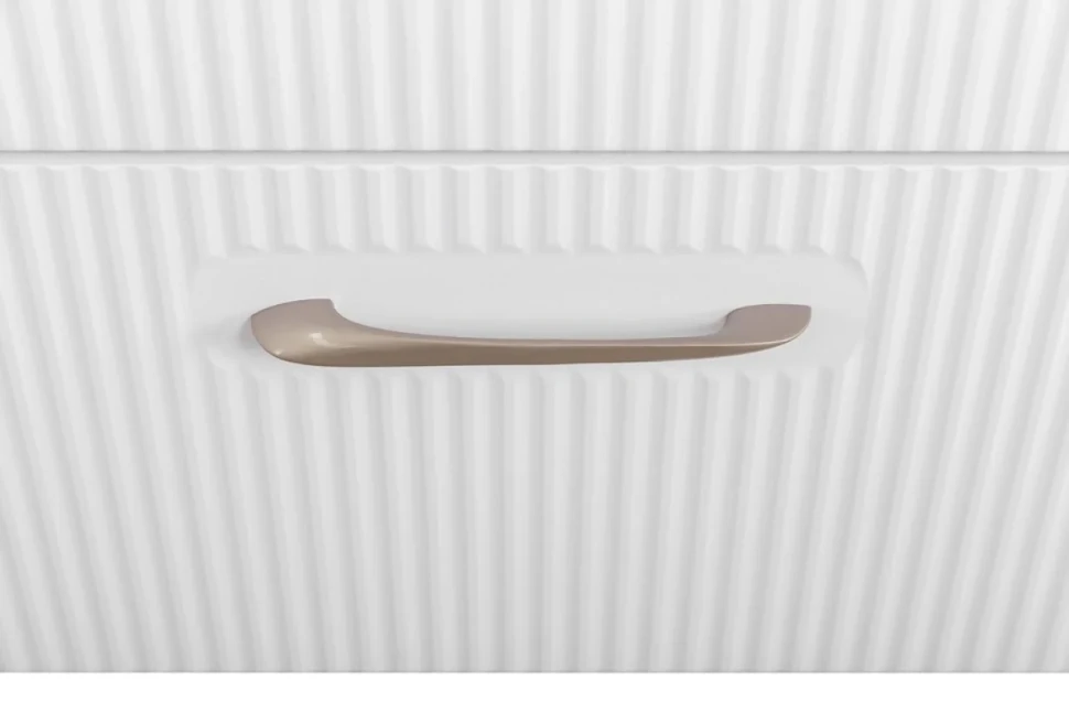 Тумба с раковиной BelBagno Due 50 белый металлик