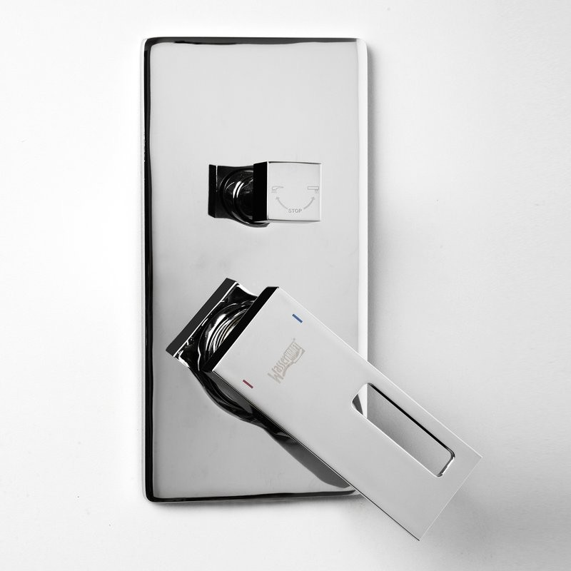 Встраиваемый смеситель для душа и ванны Wasserkraft Alme 1541 С ВНУТРЕННЕЙ ЧАСТЬЮ