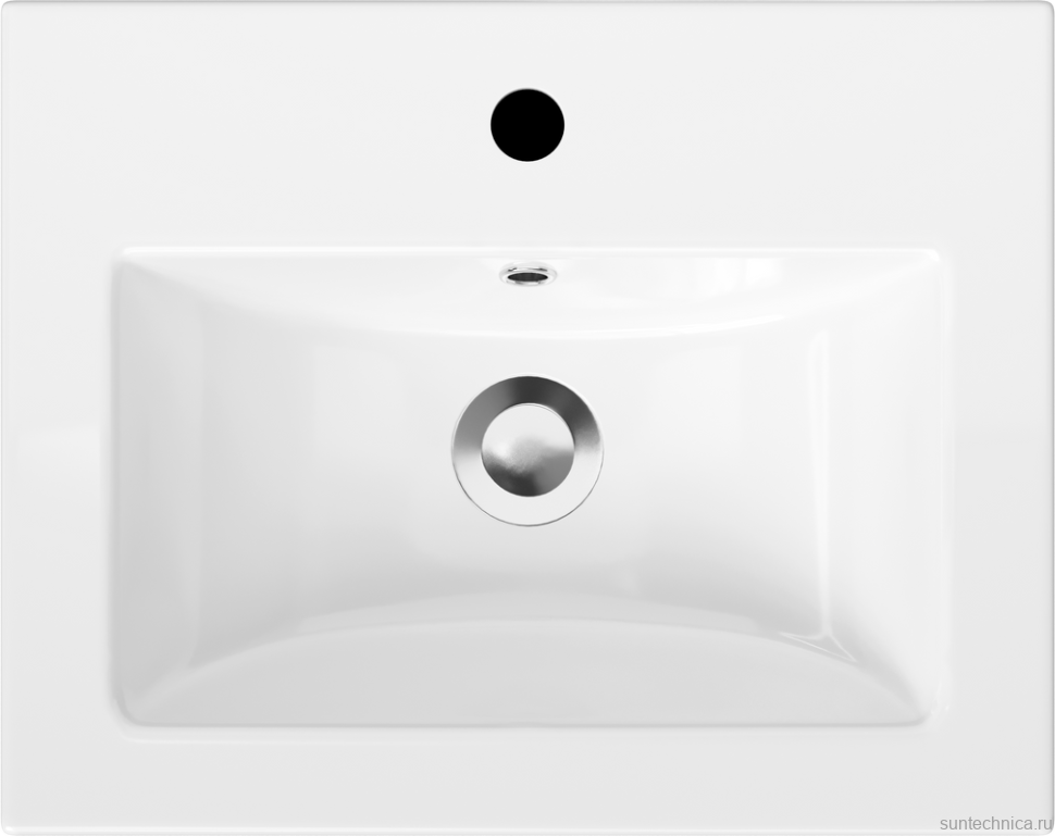 Тумба с раковиной SanStar Riana 50 подвесная, cappuccino, раковина Como 50