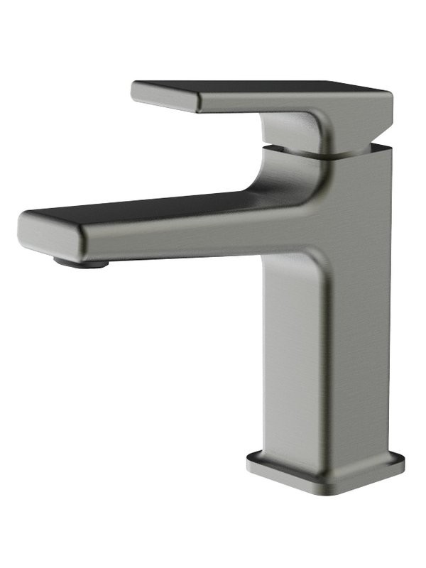 Смеситель для раковины Haiba HB10831-3 оружейная сталь