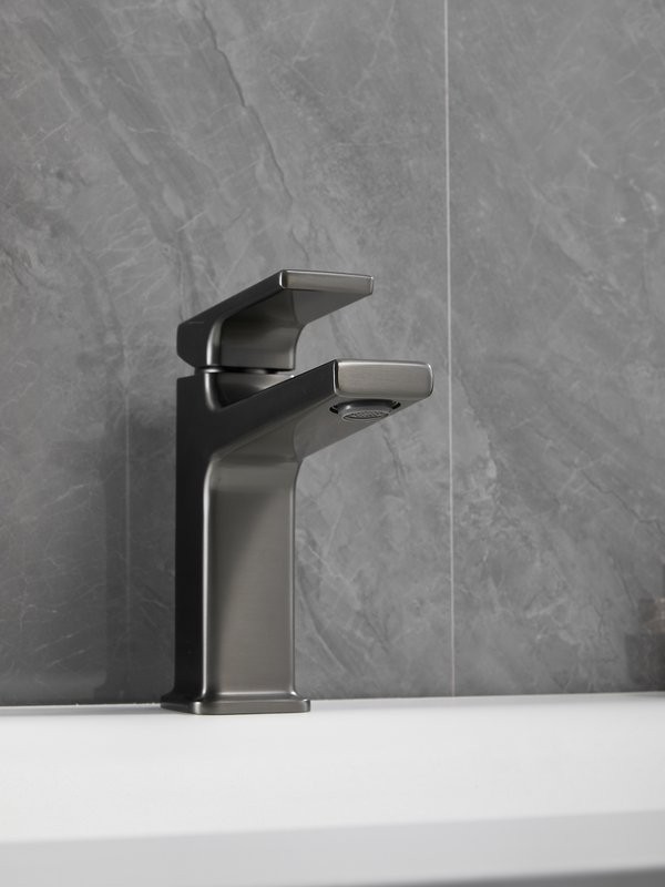 Смеситель для раковины Haiba HB10831-3 оружейная сталь