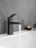 Смеситель для раковины Haiba HB10831-3 оружейная сталь Смеситель для раковины Haiba HB10831-3 оружейная сталь