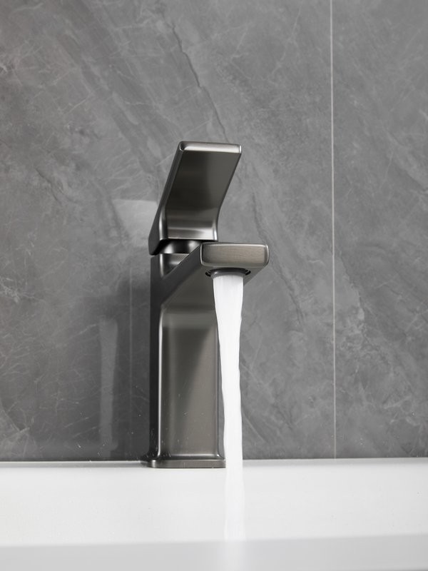 Смеситель для раковины Haiba HB10831-3 оружейная сталь