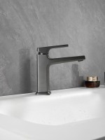 Смеситель для раковины Haiba HB10831-3 оружейная сталь Смеситель для раковины Haiba HB10831-3 оружейная сталь