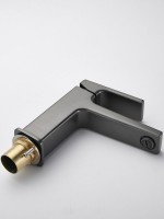 Смеситель для раковины Haiba HB10831-3 оружейная сталь Смеситель для раковины Haiba HB10831-3 оружейная сталь