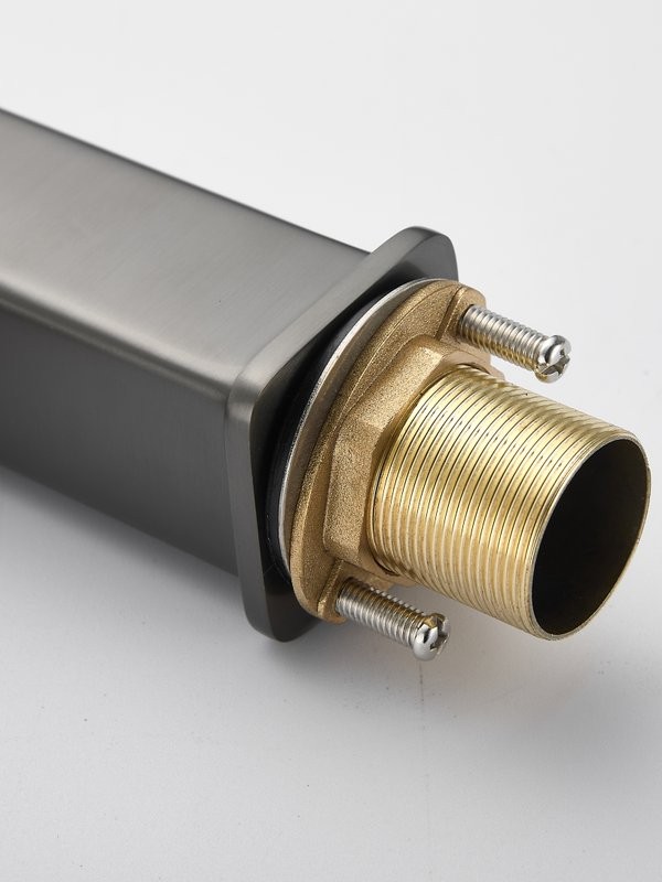 Смеситель для раковины Haiba HB10831-3 оружейная сталь