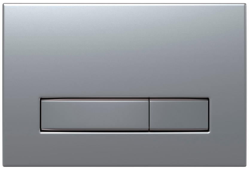 Система инсталляции для унитазов Berges Atom Line 410 с кнопкой смыва, матовый хром