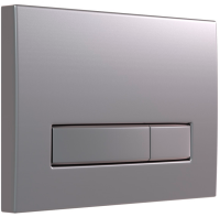 Система инсталляции для унитазов Berges Atom Line 410 с кнопкой смыва, матовый хром