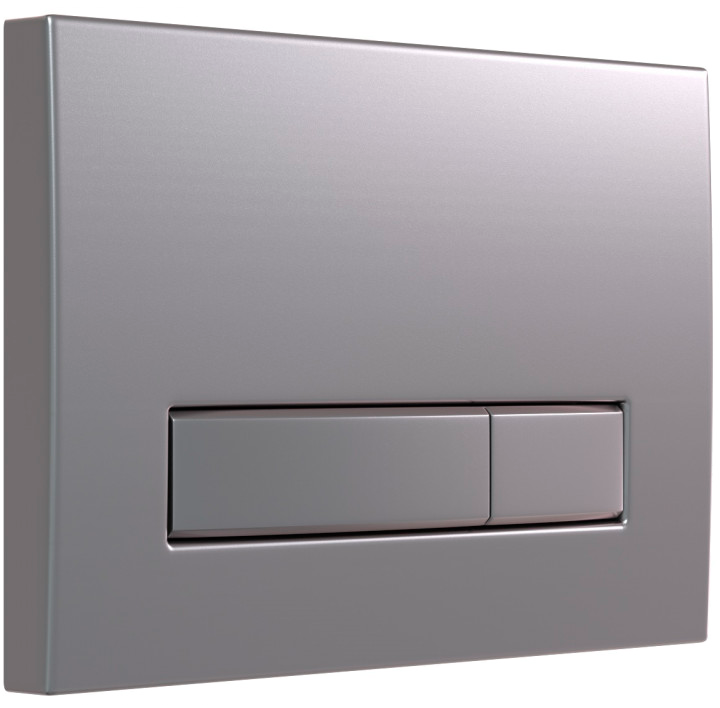 Система инсталляции для унитазов Berges Atom Line 410 с кнопкой смыва, матовый хром