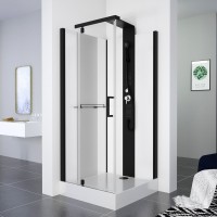 Душевая кабина Black&White Galaxy G8702 900х900х2170, с низким поддоном