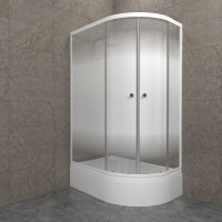 Душевой уголок Triton Коралл Лайт В левый 120х80 см
