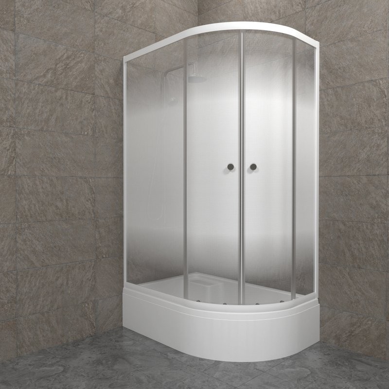 Душевой уголок Triton Коралл Лайт В левый 120х80 см