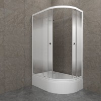 Душевой уголок Triton Коралл Лайт В левый 120х80 см