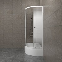 Душевой уголок Triton Коралл Лайт В левый 120х80 см