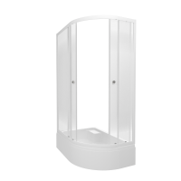 Душевой уголок Triton Коралл Лайт В левый 120х80 см