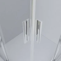 Душевой уголок Vincea Garda VSQ-1G100CL 100x100, профиль хром, стекло прозрачное
