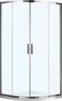 Душевой уголок Vincea Garda VSQ-1G100CL 100x100, профиль хром, стекло прозрачное