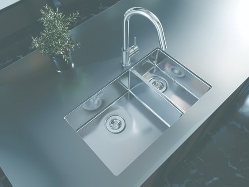Мойка кухонная Florentina Оптима OHM.460/220.400