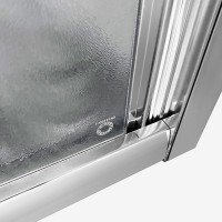 Душевая дверь в нишу Vincea Garda VDB-1G900CH 90 см, профиль хром, стекло шиншилла