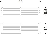 Полка Colombo Design Angolari B9633.BM