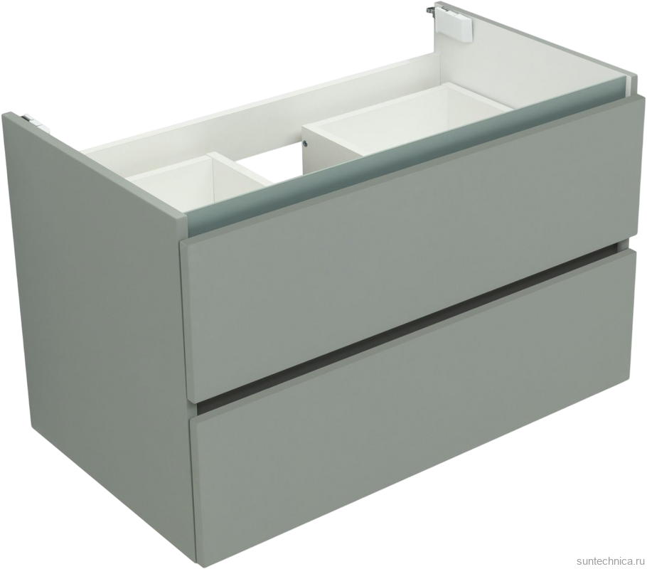 Мебель для ванной комнаты Aquanet Вега 2.0 80 подвесная, мисти грин