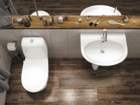 Унитаз-компакт напольный Santek Цезарь 1WH302415 с микролифтом, белый