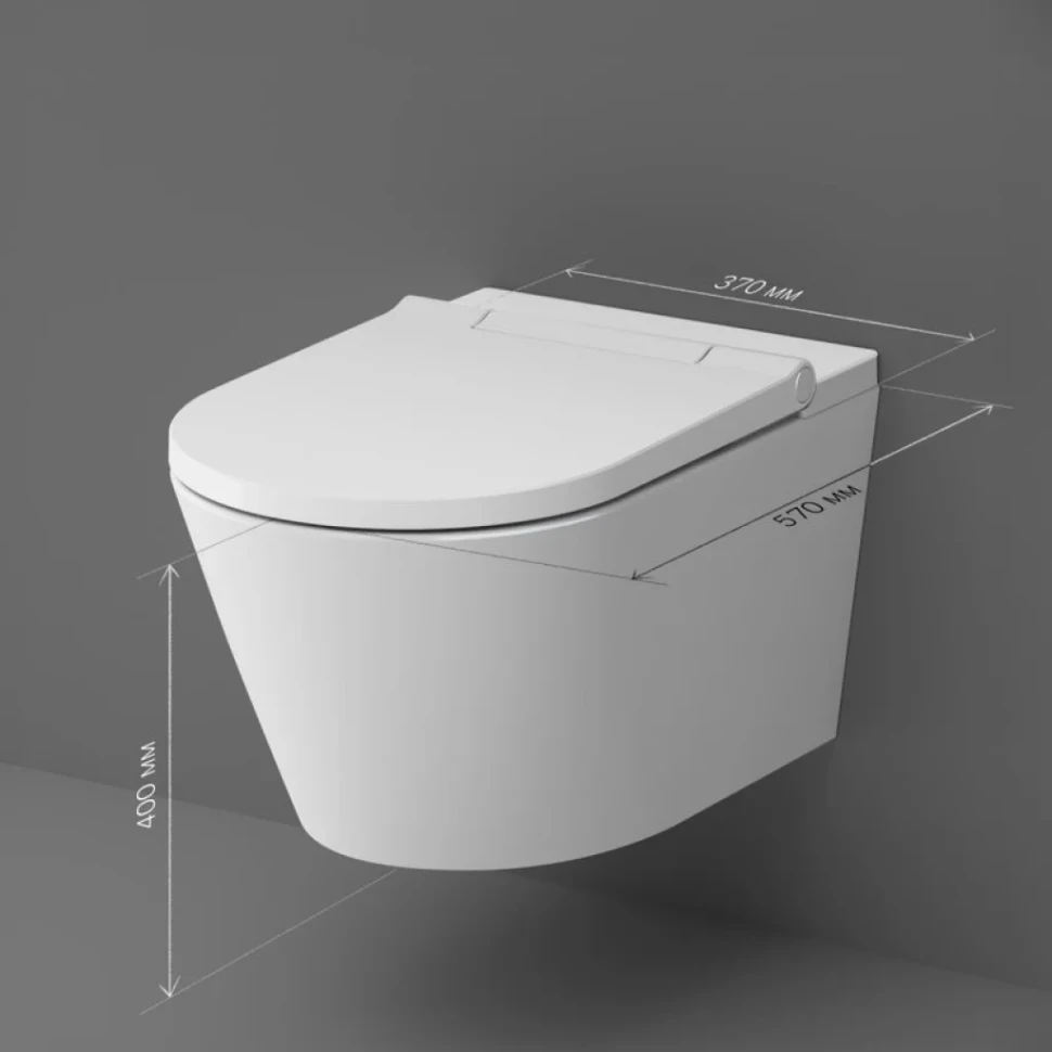 Умный унитаз подвесной AM.PM Inspire CCC501700SC