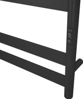 Полотенцесушитель электрический Bauedge Bau Mix DB-0127 50x80, черный матовый