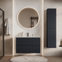 Мебель для ванной комнаты Aquanet Джейн 80 подвесная, маренго