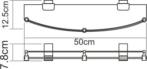 Полка Wasserkraft Lopau K-6044