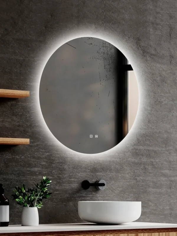Зеркало круглое Abber Mond AG6203S-0.77 77 см, с подсветкой