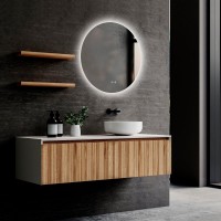 Зеркало круглое Abber Mond AG6203S-0.77 77 см, с подсветкой