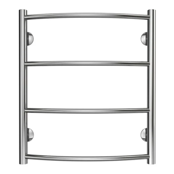 Полотенцесушитель Azario VERONA 500/600 водяной 4 пер. (1"-1/2" Полированный)