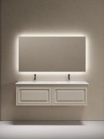 Мебель для ванной комнаты Sancos Very 140 подвесная, beige soft, раковина CN7022