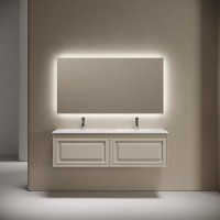 Мебель для ванной комнаты Sancos Very 140 подвесная, beige soft, раковина CN7022